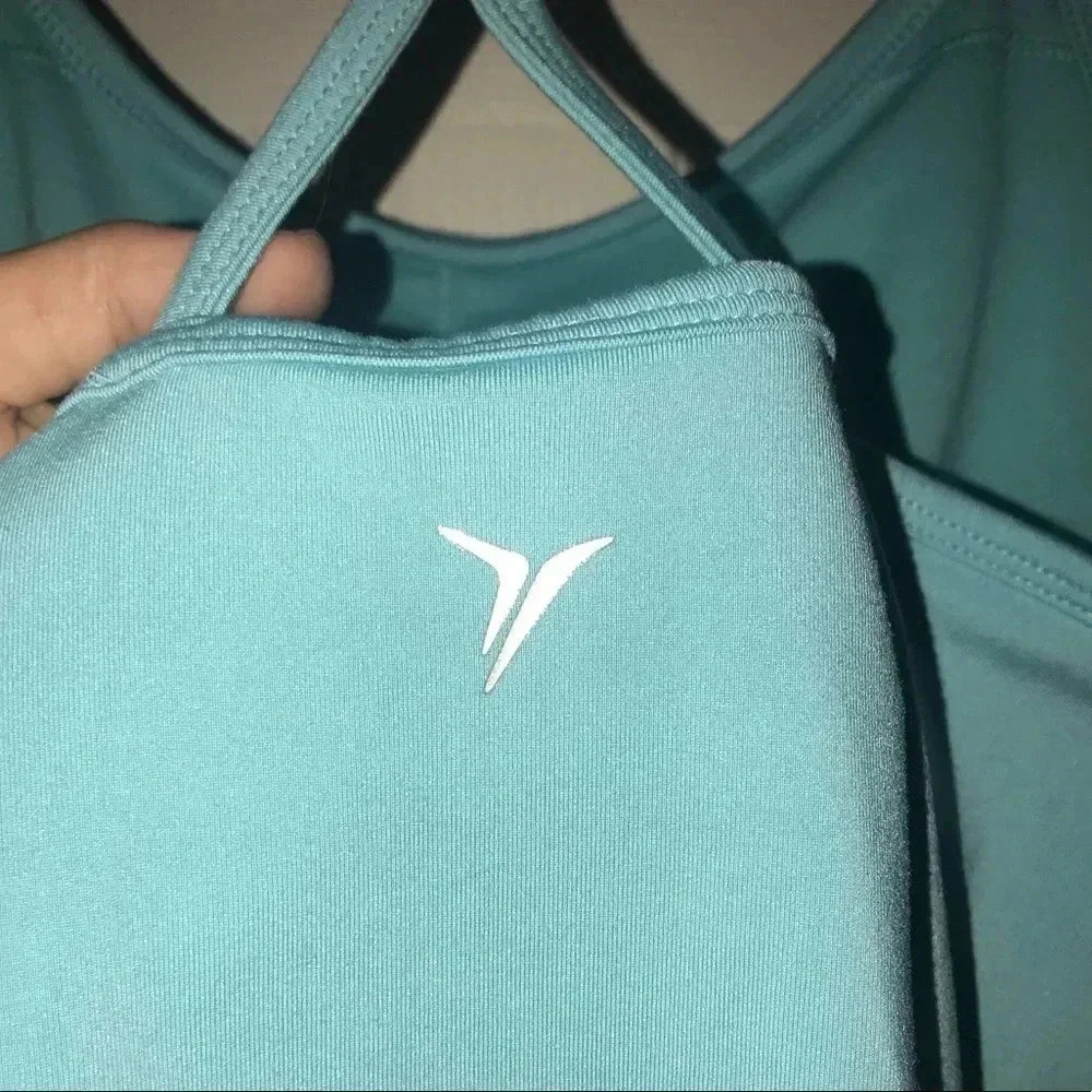 🧽Teal Razorback Tank - Picture 3 of 5